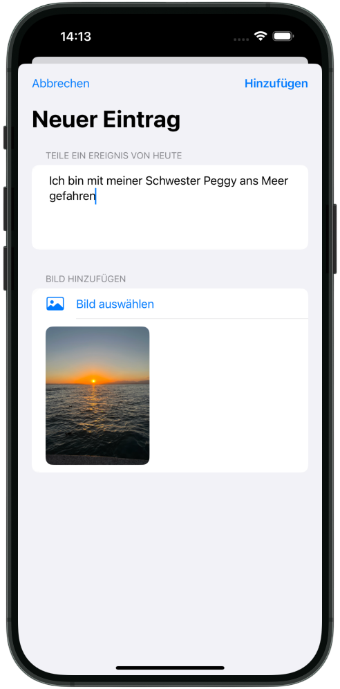 First feature alt text